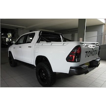 Toyota Uyumlu Hilux Stop Çerçevesi ABS SİYAH 2016 Sonrası