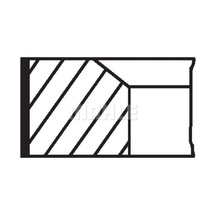Mahle Segman 88.00mm Std Sprınter 213cdı 215cdı 313cdı 513cdı 515cdı 2.2d 06 Om646.980 Om6469.86 O AOD-MAHLE 00531N0