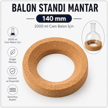Balon Standı Mantar - 140 Mm - 2000 Ml Cam Balon İçin