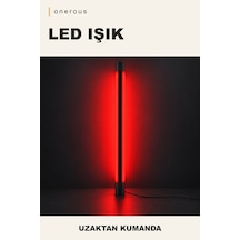 Onerous Led Işık, Uzaktan Kumandalı, Yapışkanlı Kırmızı