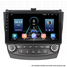 Araç Multimedya Honda Accord Android 12 Carplay 4gb Ram + 64gb Hdd 2003-2008 Navigasyon Ekran Myw