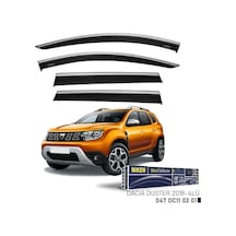 Dacia Duster Niken Kromlu Cam Rüzgarlığı 4lü Set 2018 Ve Üstü
