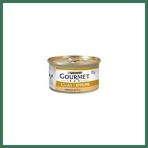 Gourmet Kıyılmış Hindi Etli Yetişkin Kedi Konservesi 24 Adet 85 Gr Bss