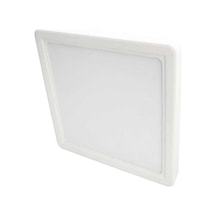 Cata Ct-5234 18 Watt Kare Sıva Üstü Led Panel Beyaz Metal Beyaz K