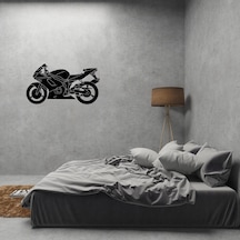Folyo Sticker Kawasaki 90 Cm Uzunluk Siyah