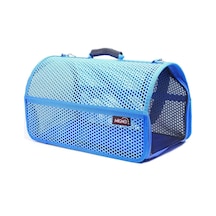 Flybag Voyager Fileli Model Kedi Köpek Taşıma Çantası, Mavi, 46x30x27 Cm