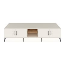 Kronos Tv Ünitesi 3 Raflı 4 Kapaklı 220x59x51 Aytaşı-aytaşı/çam Aytası/atlas Çam - Aytası