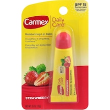 Carmex SPF15 Çilekli Dudak Bakım Kremi 10 G
