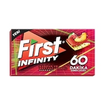 First Infinity 60 Dk Şeftali Karpuz Aromalı Şekersiz Sakız 27 Gr