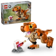 LEGO® Jurassic World Küçük Eatie: T. rex 76967 - 7 Yaş ve Üzeri Çocuklar için Dinozor İçeren Yaratıcı Oyuncak Yapım Seti (317 Parça)