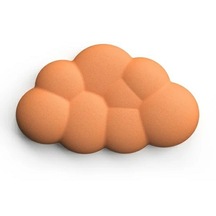 Cbtx Bellek Köpük Fare Bilek Dinlenme Pedi Sevimli Bulut Şekli Bilek Desteği Pedi - Turuncu
