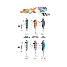 Fujin Jig-x Trio 3lü Micro Jig 10gr Tr2