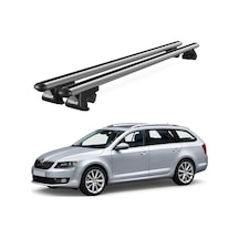 Venüs Skoda Octavia Wagon 2013 Ve Sonrası Uyumlu Gri Ara Atkı Port Bagaj Tavan Barı