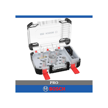 Bosch Pro Pc Multi 9 Parça Panç Testere Seti 19-68 Mm 2608594423