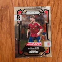 Panini Prizm Monopoly Xabi Alonso No. 40 Lisanlı Oyun Kartları - Silver