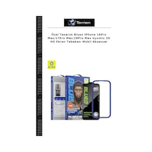 Özel Tasarım Blueo İphone 16pro Max/17pro Max/18pro Max Uyumlu 3d Hd Ekran Tabakası Mobil Aksesuar