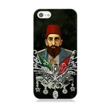 İphone 5 Uyumlu Osmanlı 2. Abdülhamid Han Desenli Silikon Kılıf
