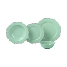 Lucky Art Laurance 24 Parça Yemek Takımı Mint Diğer