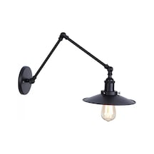 Mylights Retro Aplik Üç Mafsalı Siyah