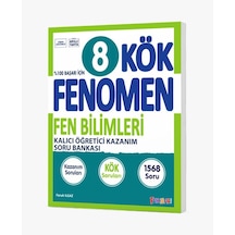 Fenomen Yayınları 8.sınıf Kök Fen Bilimleri Soru Bankası