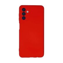 Samsung Galaxy A04s Kılıf Nano İçi Kadife Silikon - Kırmızı 0.2M-Çok Renkli