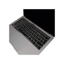 Türkçe Q Silikon Klavye Koruyucu Macbook Air 13 Retina Uyumlu A1932 A2179 A2337 M1 Iso Uk Ter