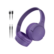 Belkin Soundform Mini Kids Lila Kulak Üstü Bluetooth Kulaklık - Outlet