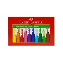 Faber Castell 12'Li Karton Kutulu Yağlı Pastel Boya Seti