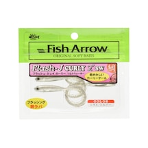 Fish Arrow Flash-j Curly Sw 2" 5 Adet/paket 100 Shirasu/silver Olta