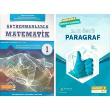 Antrenmanlarla Matematik 1 Ve Paragraf Soru Bankası Seti 2 Kitap