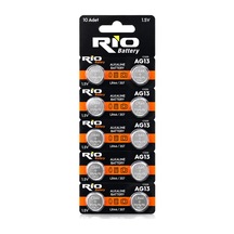 Lr-44/357 Düğme Pil Alkalin 1.5v 10lu Kart Ag13