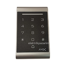 Avoc P150 Şifreli Ve Kartlı Geçiş Paneli Rfıd Manyetik Anahtarlık Gereklidir