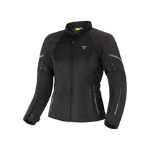 Shima Jet Lady Korumalı Kadın Motosiklet Montu Siyah