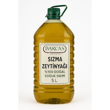 Barcas 5 Lt %100 Doğal Soğuk Sıkım Sızma Zeytinyağ