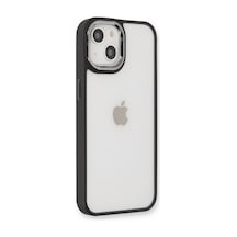 Apple iPhone Uyumlu 14 Plus Kılıf Dora Kapak - Siyah İtdark27327