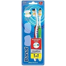 Deep Clean Derinlemesine Temizlik Diş Fırçası 1+1 Orta Açık Ahşap