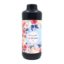 Uv Reçine Epoksi Şeffaf Deep Type Wire Arts Tel Çiçek , Taç Yapımına Uygun Uv Deep Resin 1 Kg