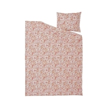 Ikea Rodgersıa Tek Kişilik Nevresim Takımı 150 X 200 Cm Pembe - Beyaz