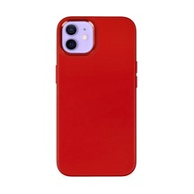 Apple Uyumlu iPhone 12 Kılıf Asya Deri Silikon - Kırmızı 0.2M-Çok Renkli