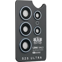 Mey İthalat Samsung Uyumlu Galaxy S25 Ultra Bilvis Titan Kamera Lens - Lacivert