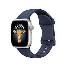- İle Uyumlu 44mm Kordon Çift Geçmeli Silikon Kordon Strap Kayış 131