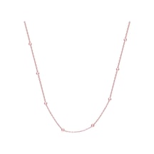 Glorria Gümüş Rose Toplu Zincir Bronz