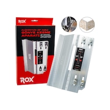 Rox 0288 Seramik İçin Alüminyum 45 Açılı Gönye Kesme Aparatı