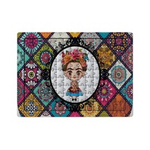 Ghostbastır Design Frida Kahlo 99 Parça Ayaklı Puzzle Dekoratif Çocuk Yapbozu 0104
