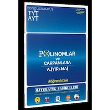 Tonguç Akademi Tyt Ayt Matematik Fasikülü Polinomlar ve Çarpanlar N11.682