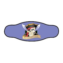BestDivers Maske Arkalığı PIRATE Neopren Siyah
