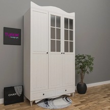 Membran Soft Gardırop Mdf Siyah