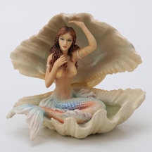 Veronese Koleksiyon İstiridye De Deniz Kızı Figür 15x13cm