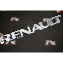 Renault Bagaj 3M 3D Krom Abs Logo Amblem