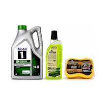 Mobil 1 Esp Formula P Dexos2 DPF 5W-30 Motor Yağı 5 L + Oto Şampuan 1000 ML + Yıkama Süngeri